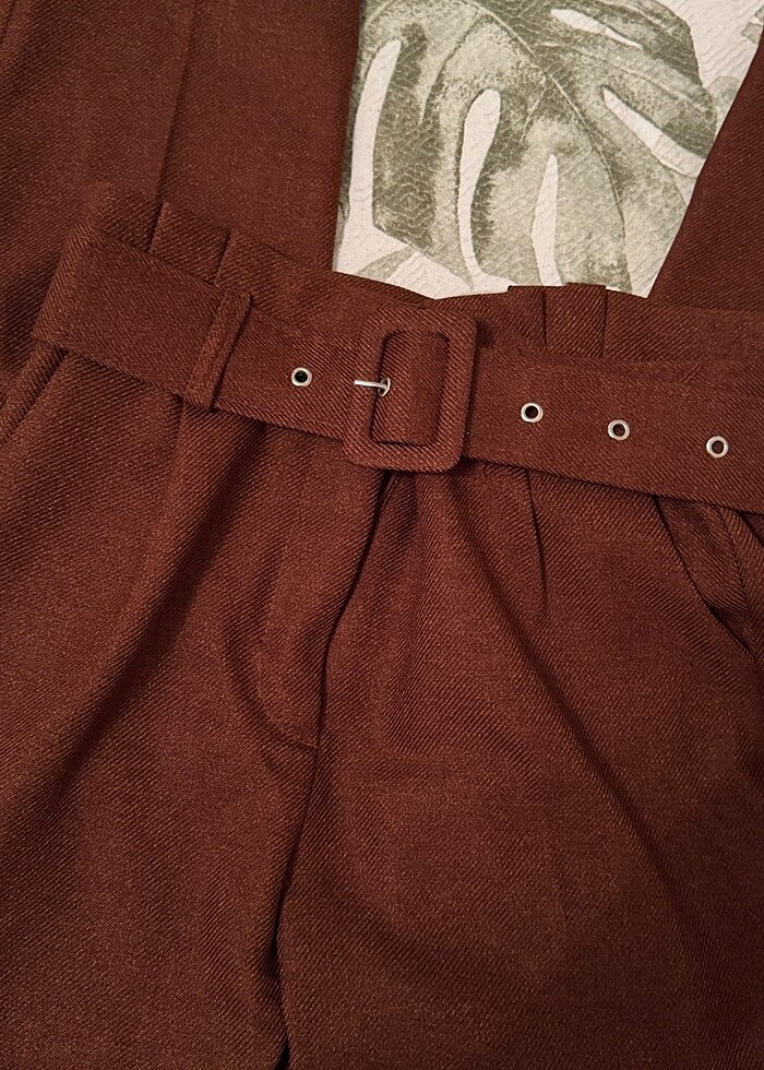 Kahverengi Havuç Pantolon - Görsel 4