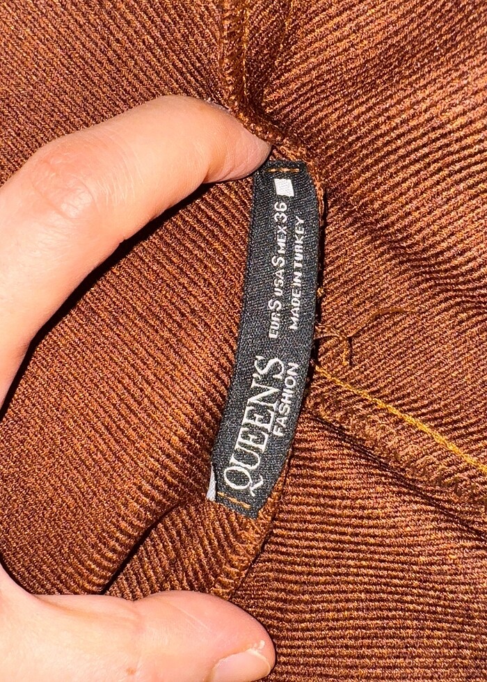 Kahverengi Havuç Pantolon - Görsel 3