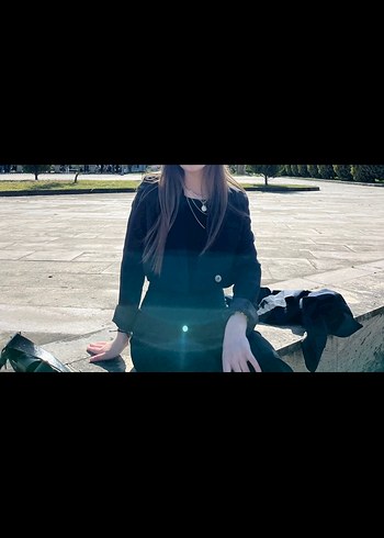 Crop blazer ceket - Görsel 7