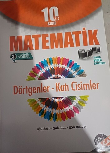  Beden Renk 10.sınıf matematik seti