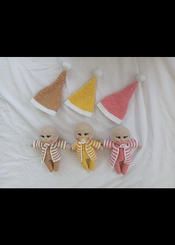 Beden amigurumi emzikli bebek