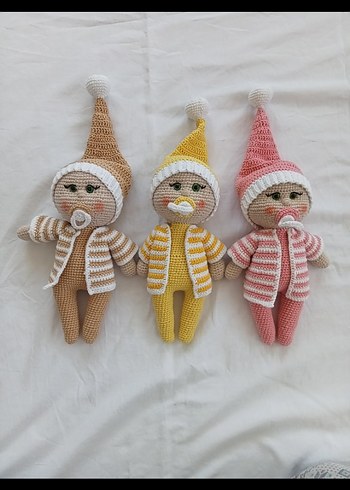 Diğer amigurumi emzikli bebek