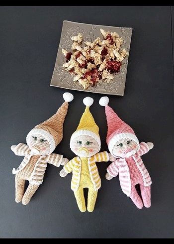 amigurumi emzikli bebek