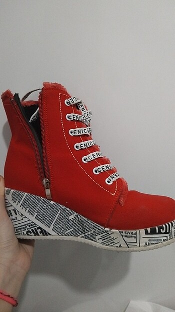 dolgu topuk converse model ayakkabı
