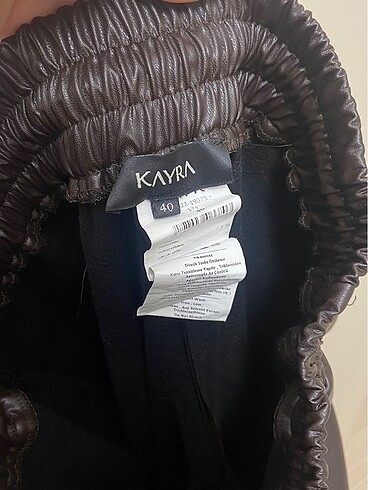 Kayra KAYRA DERİ PANTALON