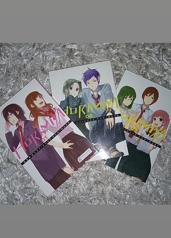 Horimiya manga 1-2-3