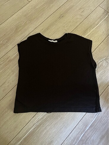 Crop siyah
