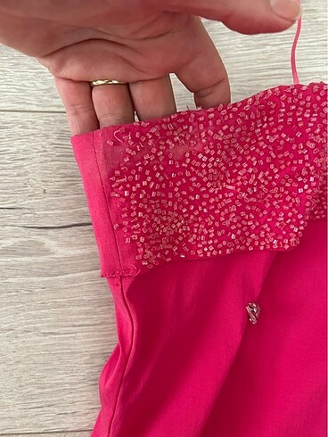 s Beden pembe Renk PEMBE ELBİSE
