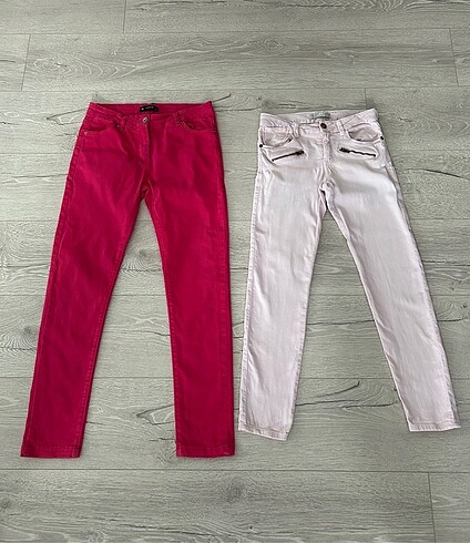 ZARA - SOUCHI 9/10 YAŞ PANTOLON İKİLİ