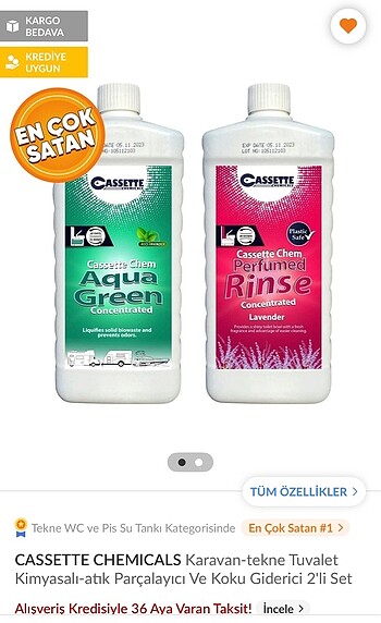 CASSETTE KARAVAN TEKNE TUV.KİMYASALI ATIK PARÇALAYICI