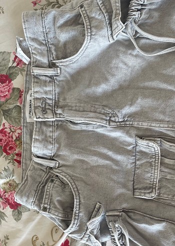 Pull and Bear Gri kot etek