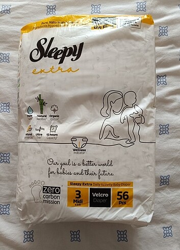 Sleepy Extra 3 numara bebek bezi 