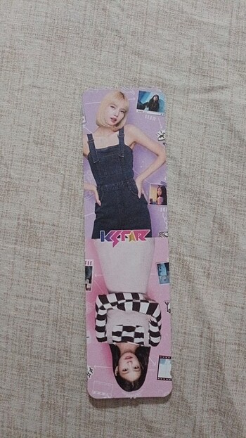Çift taraflı ikili Blackpink kitap,dergi vb. Ayracı 