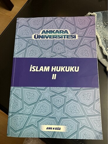 Ankara Üniversitesi İslam Hukuku 4.Sınıf Güz Dönemi