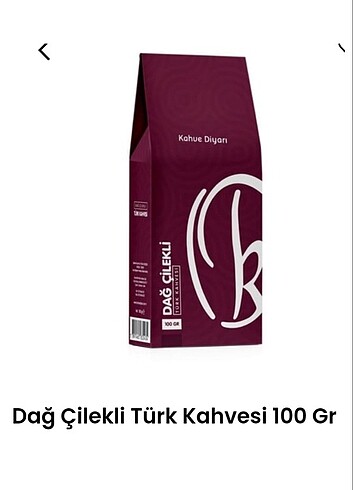 Dağ çilekli Türk kahvesi 