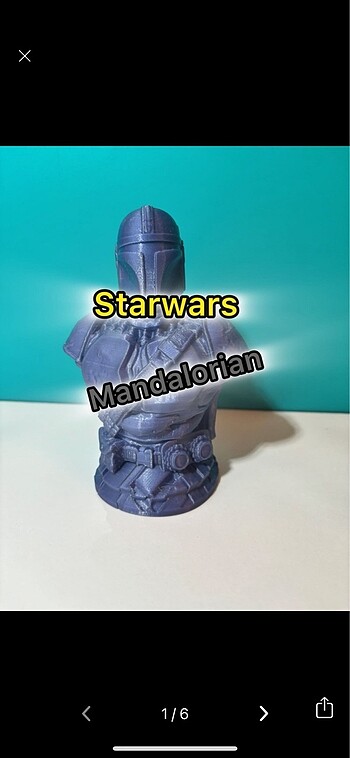 Star Wars Mandalorian Din Djarin Figür