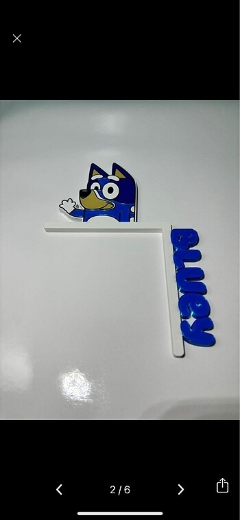 Bluey Dolap ve Kapı Üzeri Dekoru