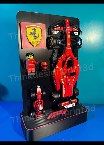 Lego F1 Speed Champions Ferrari TDP3D - Görsel 2