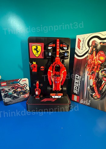 Lego F1 Speed Champions Ferrari TDP3D - Görsel 3