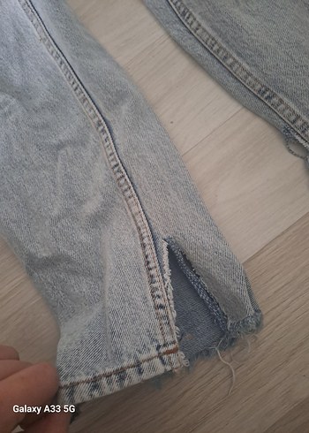 mavii Batik Desenli Düğmeli Kadın Denim Pantolon - Görsel 4