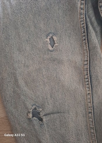 mavii Batik Desenli Düğmeli Kadın Denim Pantolon - Görsel 3