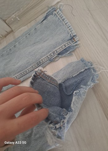 mavii Batik Desenli Düğmeli Kadın Denim Pantolon - Görsel 6