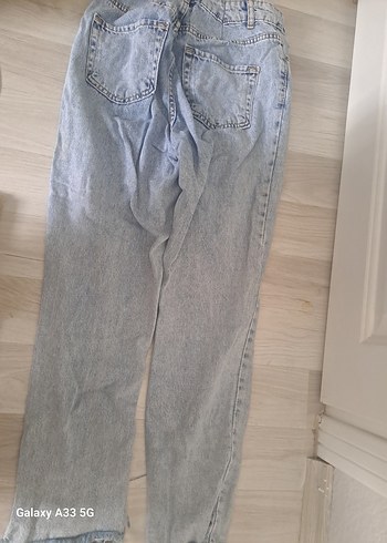 mavii Batik Desenli Düğmeli Kadın Denim Pantolon - Görsel 5