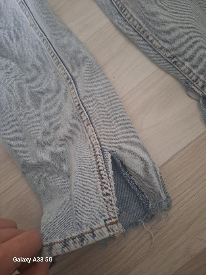 mavii Batik Desenli Düğmeli Kadın Denim Pantolon - Görsel 4