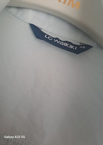 Mavi Kadın Keten Gömlek - Görsel 4