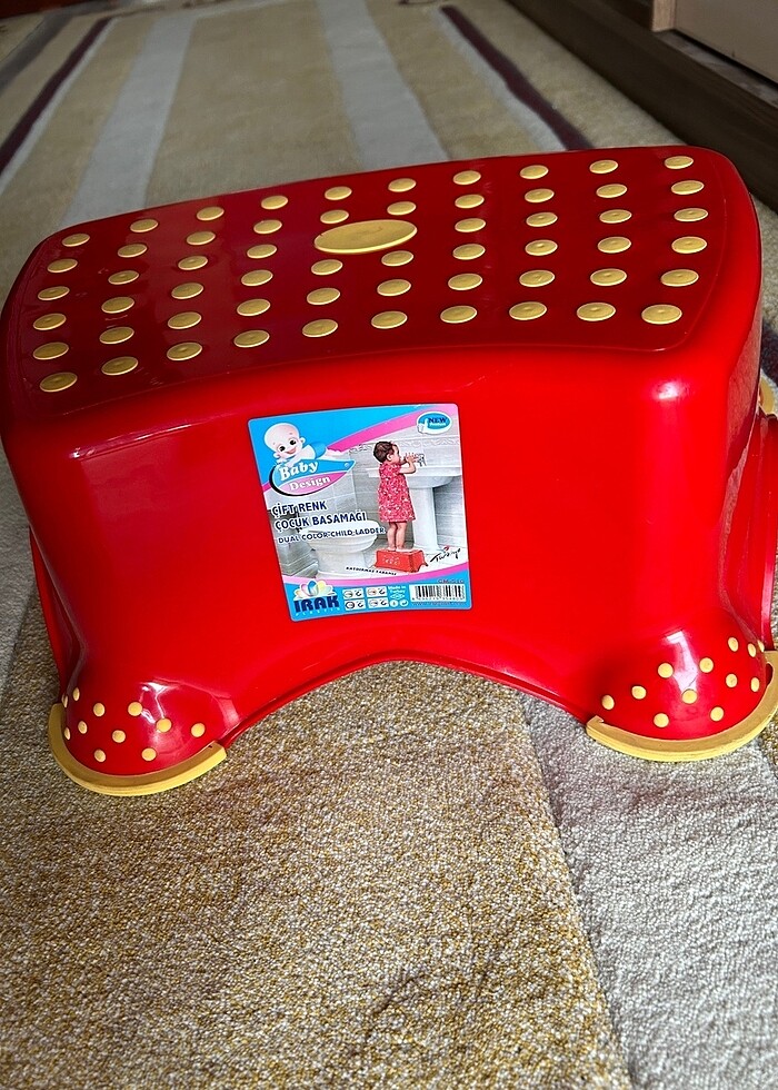 Kaydırmaz tabanlı çocuk basamağı - Görsel 2