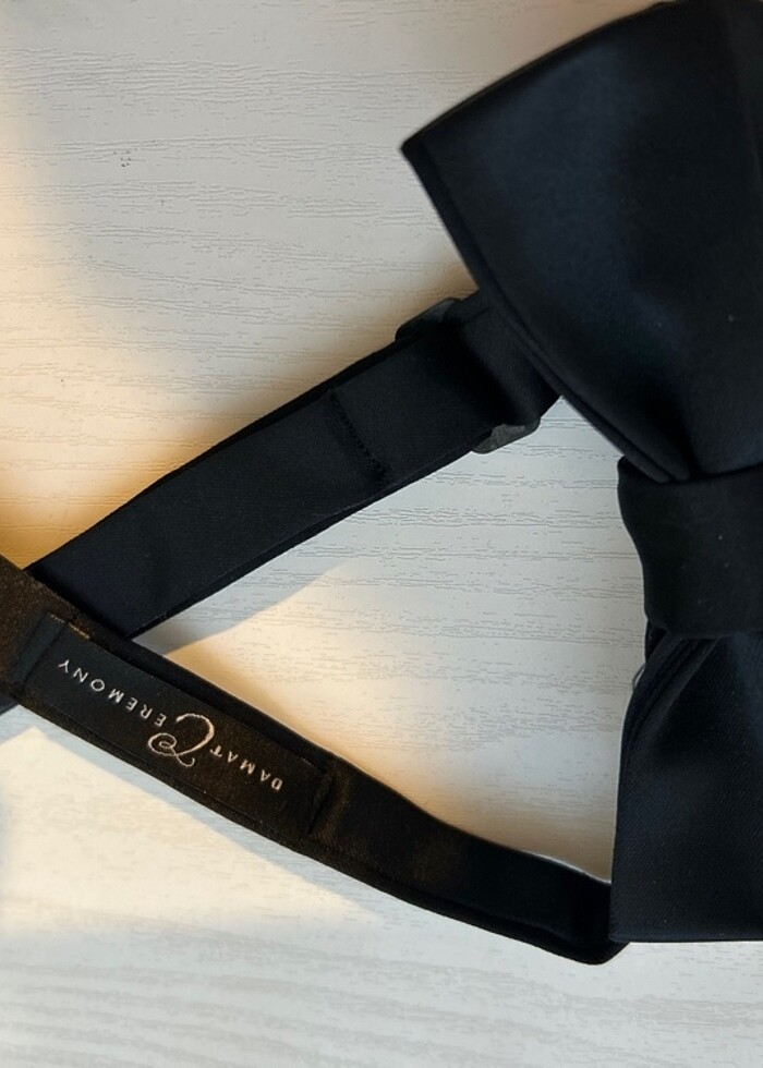 Damat marka papyon ve kuşak seti - Görsel 5