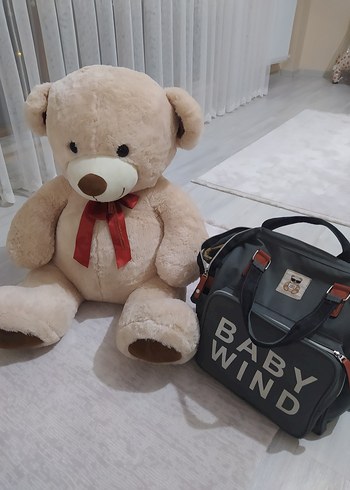 Gri Kahverengi Peluş Ayı Oyuncak