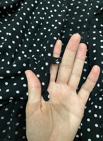 Puantiyeli gömlek - Görsel 4