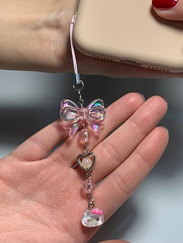  Beden Hello Kitty telefon / çanta süsü