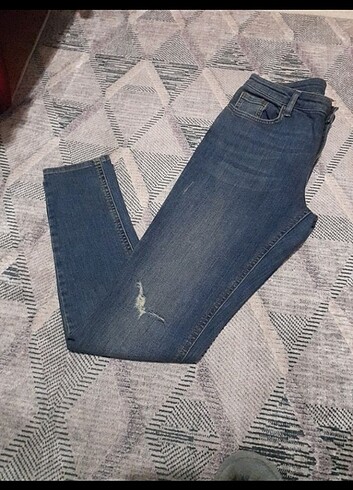 40 Beden mavi Renk Jean 40 beden