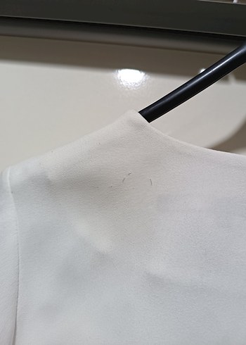 Tüzün Beyaz şık elbise - Görsel 5