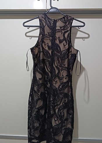 Mango mezuniyet Dantelli Mini Elbise - Görsel 2