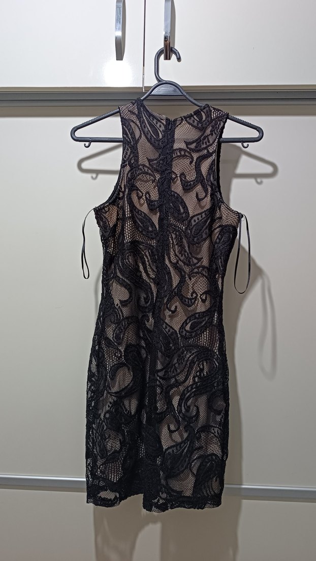 Mango mezuniyet Dantelli Mini Elbise - Görsel 2