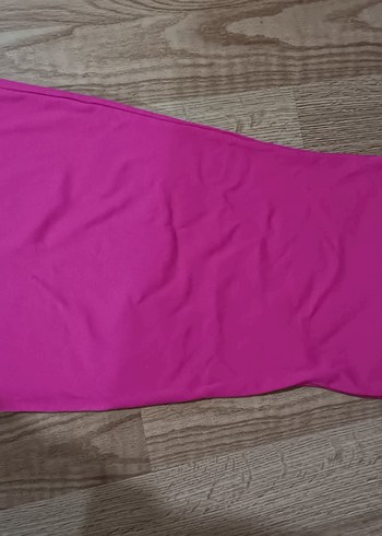 Zara Pembe Askılı Mini elbise - Görsel 2