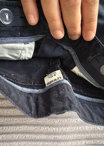 Gri Erkek Bebek Denim Pantolon - Görsel 2