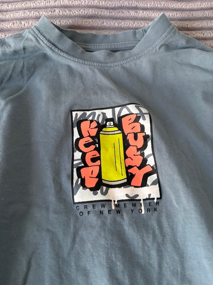 Gri Baskılı Erkek Çocuk Sweatshirt - Görsel 2