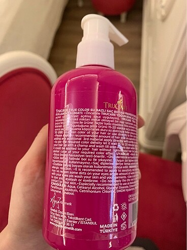 Trucade pembe saç boyası - Görsel 3