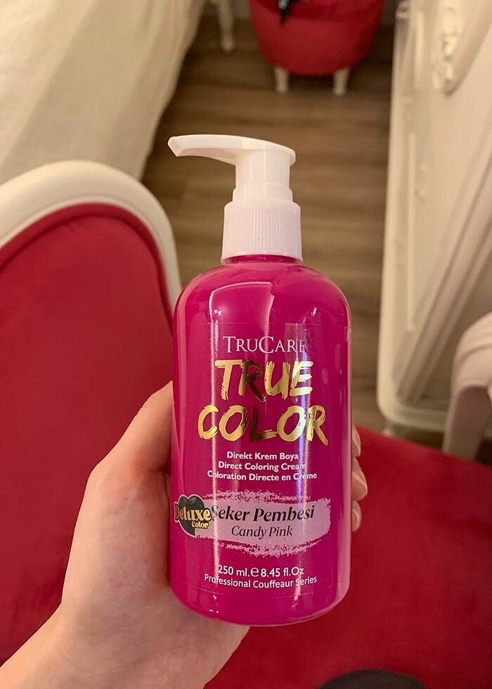 Trucade pembe saç boyası - Görsel 4