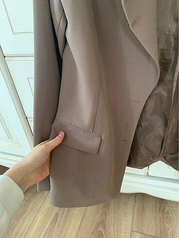 s Beden kahverengi Renk Trendyol milla 34 beden blazer ceket