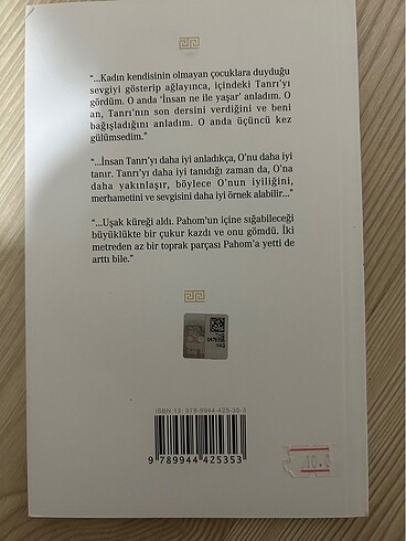  Ley tolstoy insan ne ile yaşar