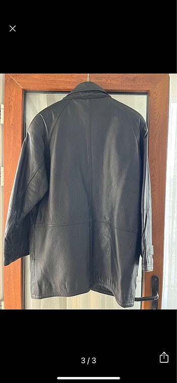 l/xl Beden Vintage deri ceket