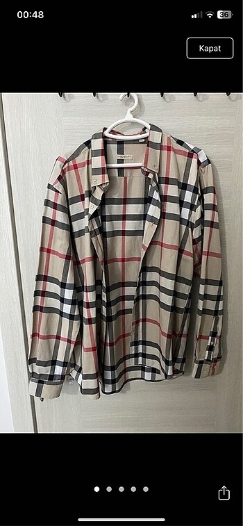 Burberry Ekose Gömlek