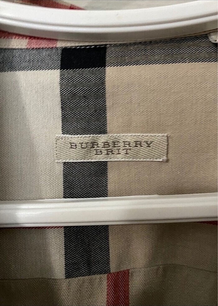 Burberry Ekose Gömlek - Görsel 5
