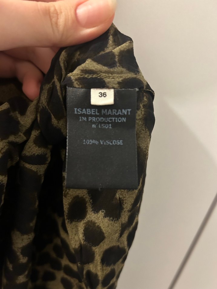 Isabel Marant Etoile tül elbise - Görsel 3