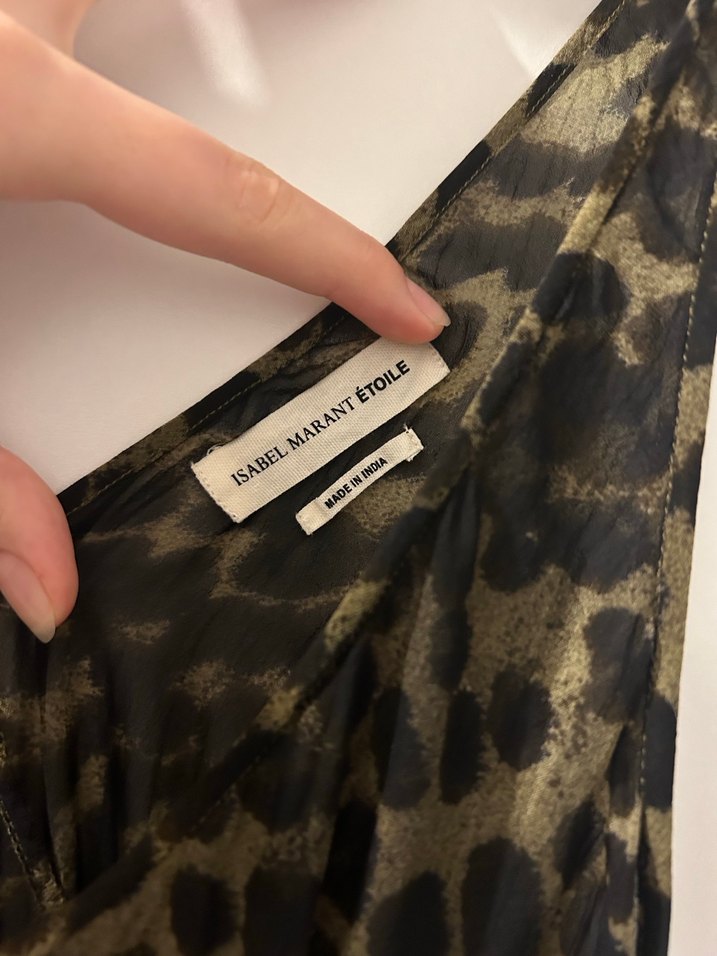 Isabel Marant Etoile tül elbise - Görsel 2